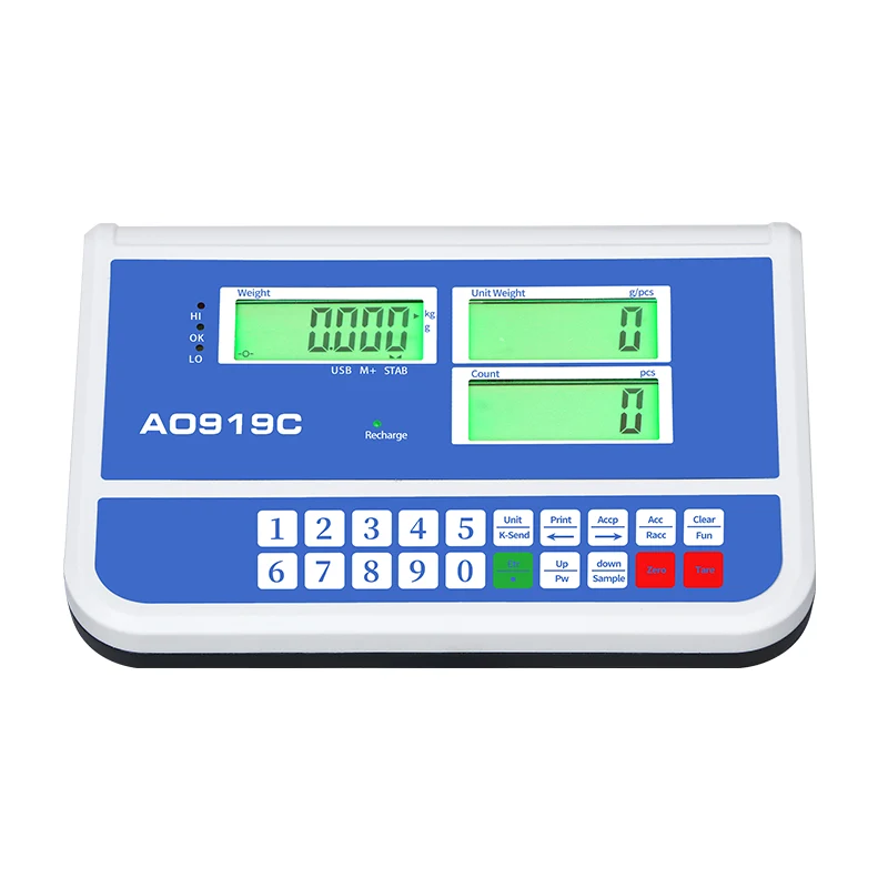 Instrument electronic de numărare cu cântărire
