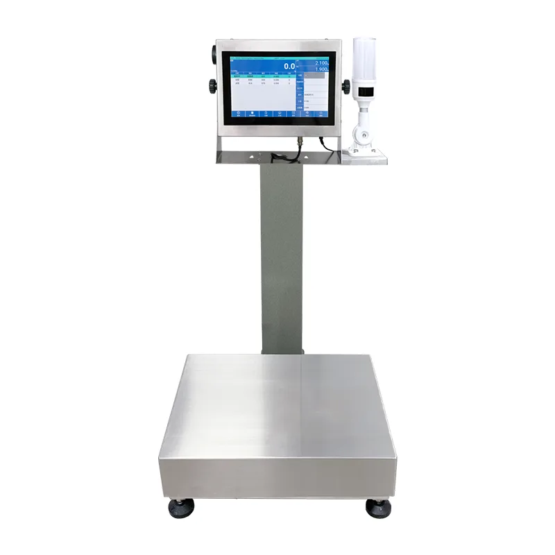 Sistem inteligent de cântărire a formulelor și management automat al loturilor
