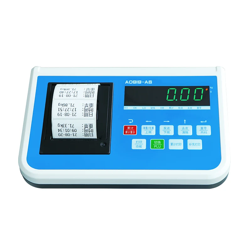 Instrument electronic de imprimare cu cântărire